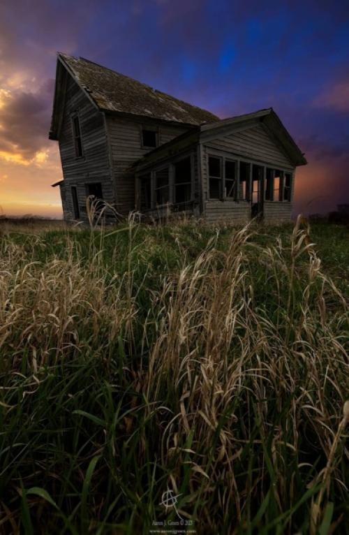 Крутые HDR пейзажи с мистической атмосферой произведений Стивена кинга от фотографа Aaron Groen. 02