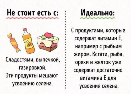 Продукты, которые не стоит употреблять вместе. 07