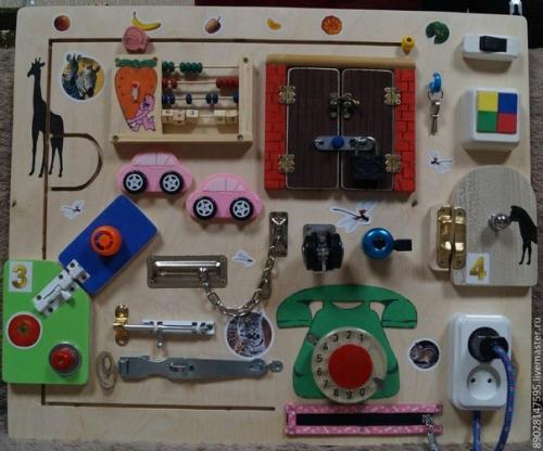 Идеи для детской Развивающей Доски. 07