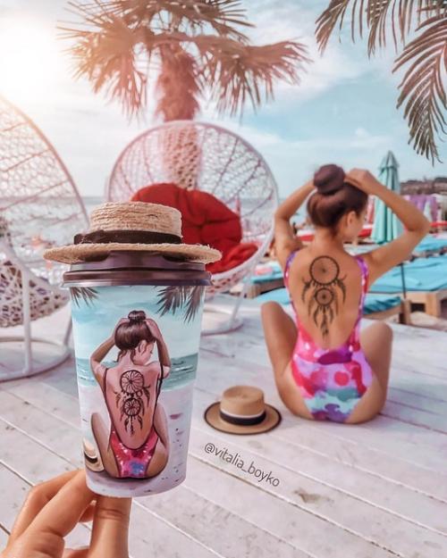 Великолепный дуэт художества и фото! 07