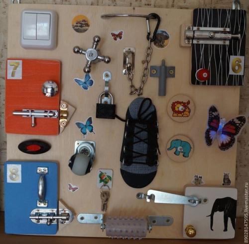 Идеи для детской Развивающей Доски. 02