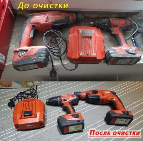 Секретный способ очистки инструмента до состояния нового. 03