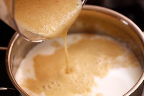 Горячий банановый коктейль с шоколадом. 02