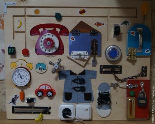 Идеи для детской Развивающей Доски. 05