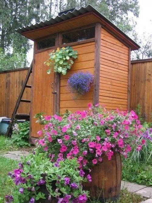 Летний душ для дачи. 03