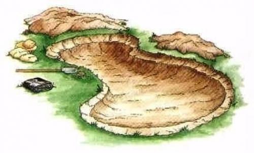 Пошаговая инструкция создания пруда. 05 Пошаговая инструкция создания пруда. 05