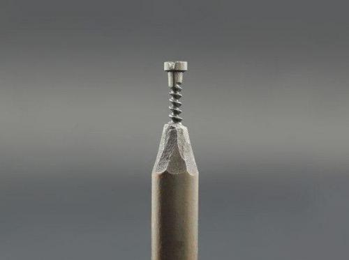 Скульптуры из карандашных грифелей, поразят ваше воображение. 01