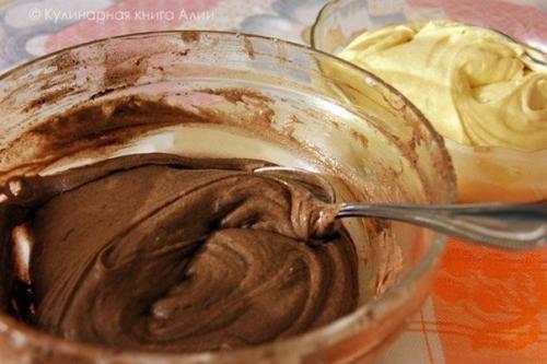 Пирог Зебра. Ингредиенты: 01 Пирог Зебра. Ингредиенты: 01