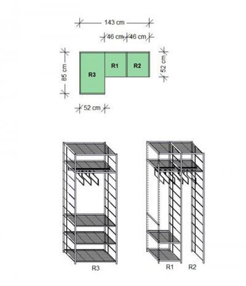 Конструкции стеллажей: 5 функциональных моделей для наполнения шкафа купе и обустройства гардеробной системы. 01 Конструкции стеллажей: 5 функциональных моделей для наполнения шкафа купе и обустройства гардеробной системы. 01