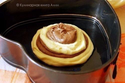 Пирог Зебра. Ингредиенты: 03 Пирог Зебра. Ингредиенты: 03