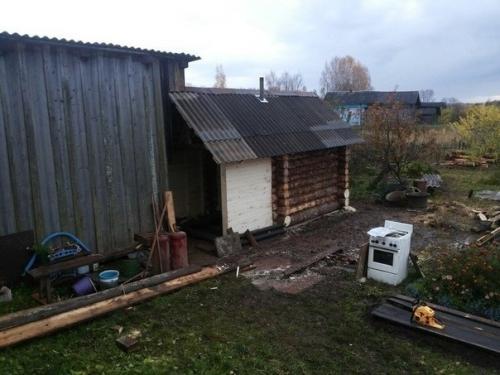 Тоже захотелось поделиться фото своей баньки в деревне. 06