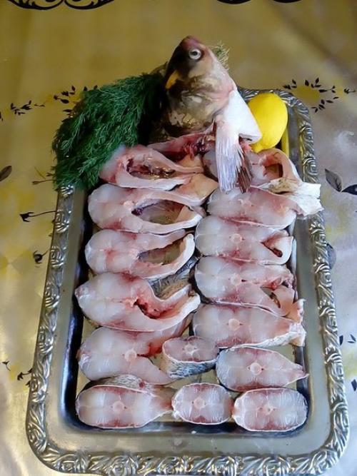 Рецепт жареного амура с приправами. 01 Рецепт жареного амура с приправами. 01