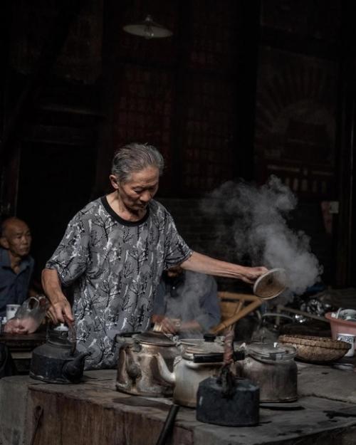 Самобытная атмосфера старой китайской чайовни время в которой остановилось. 04
