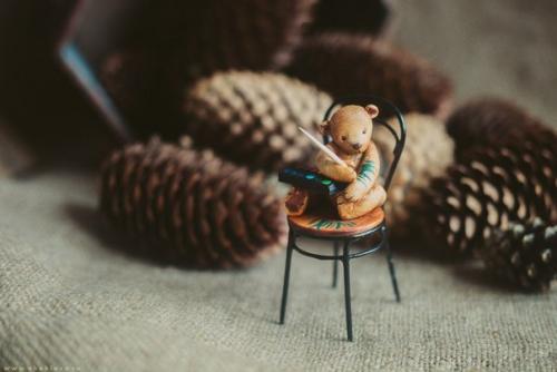 Милые мишки сделанные из полимерной глины. 05