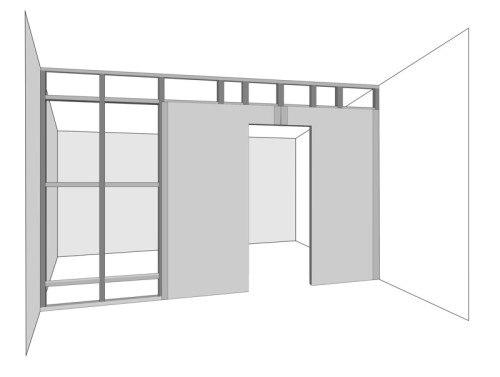 Двери из гипсокартона: особенности изготовления. 04 Двери из гипсокартона: особенности изготовления. 04