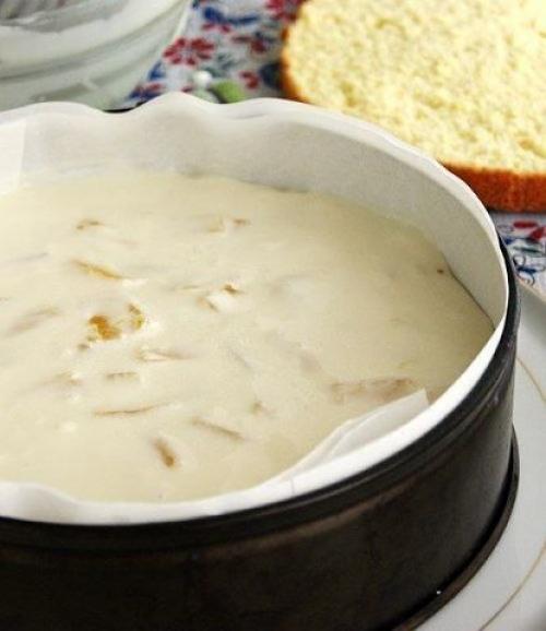 Торт с нежнейшим творожным кремом. 02