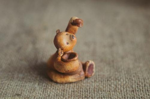 Милые мишки сделанные из полимерной глины. 03