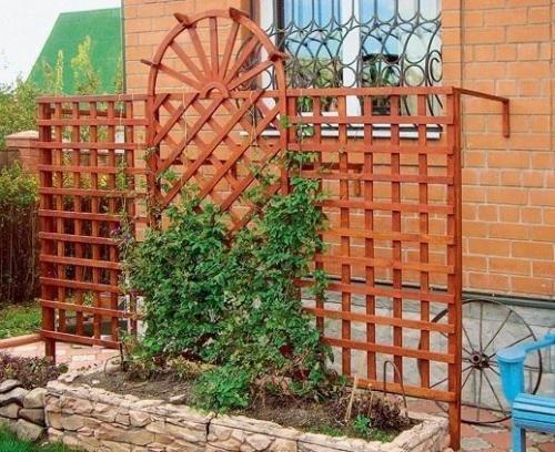 Деревянный трельяж - опора своими руками. 07 Деревянный трельяж - опора своими руками. 07