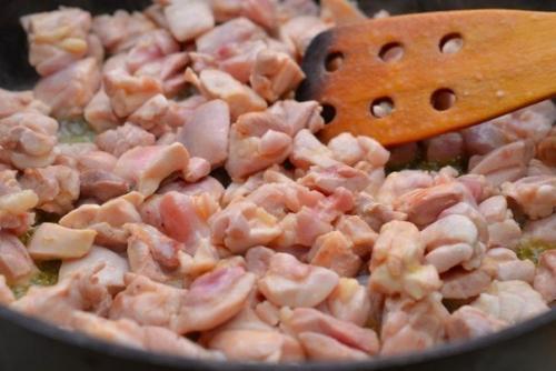 Фарфалле с курицей и мёдом. 01