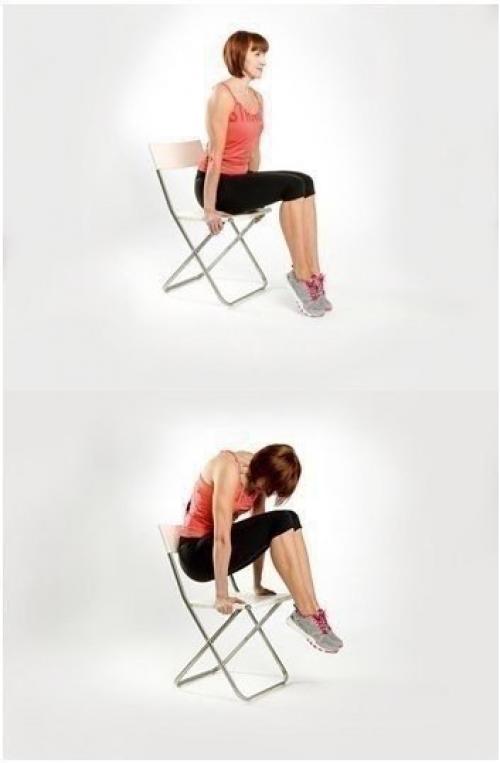 Упражнения для плоского животика. 06