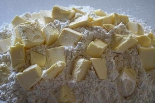 Песочный пирог с творогом. 01