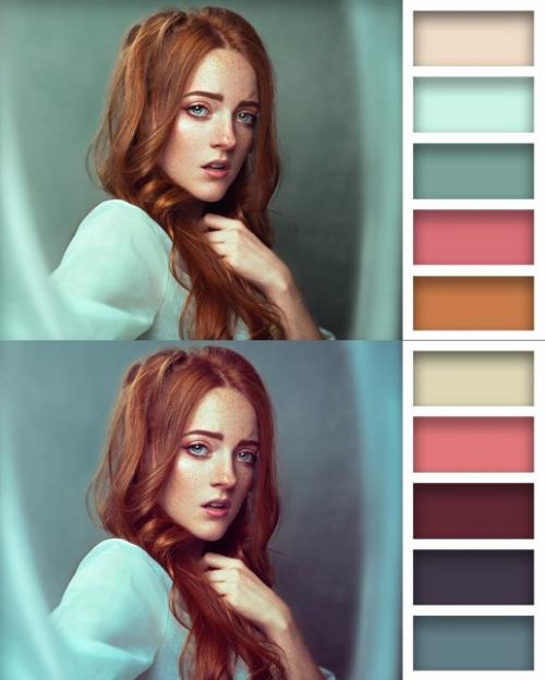 Одно фото в двух цветовых палитрах. 04