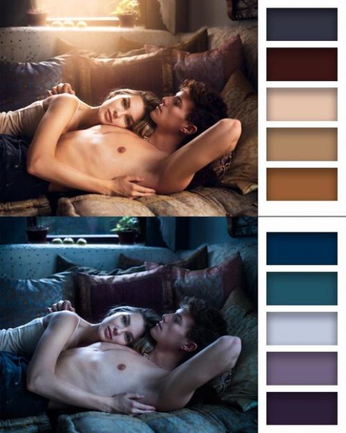 Одно фото в двух цветовых палитрах. 06