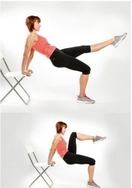 Упражнения для плоского животика. 02