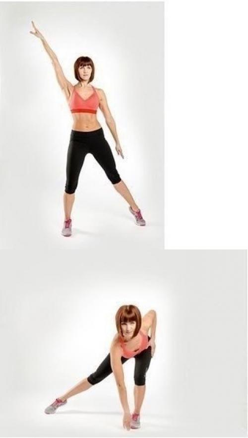 Упражнения для плоского животика. 04