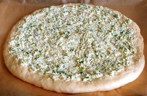 Деревенская пицца. Ингредиенты: 02