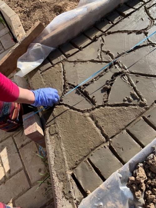 Cадовая дорожка у наc на учаcтке. 03