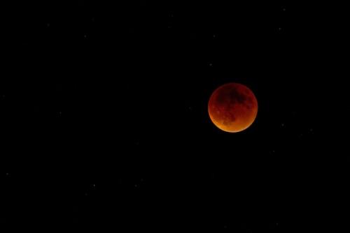 Кровавая Суперлуна: какой ее увидели жители земли. 03