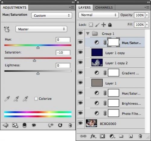 Пошаговый урок по тонировке фото. 07