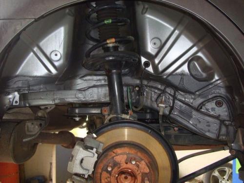 Шумоизоляция колесных арок снаружи. 01