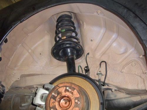 Шумоизоляция колесных арок снаружи. 04