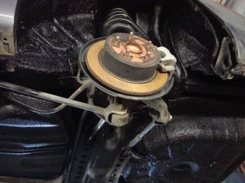 Шумоизоляция колесных арок снаружи. 02