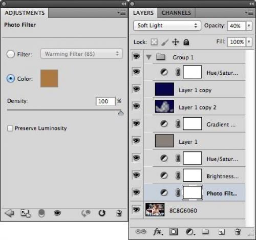 Пошаговый урок по тонировке фото. 08