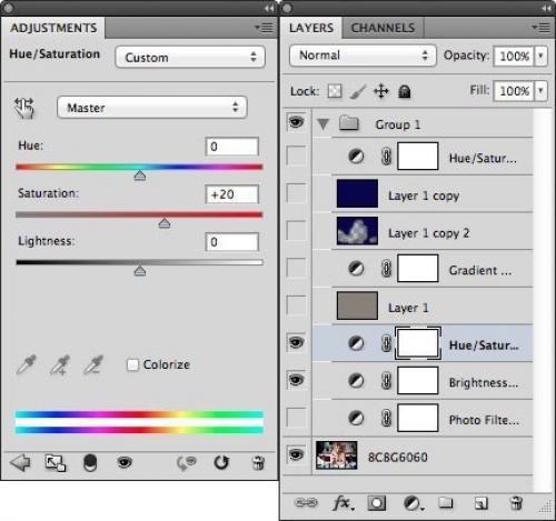 Пошаговый урок по тонировке фото. 03