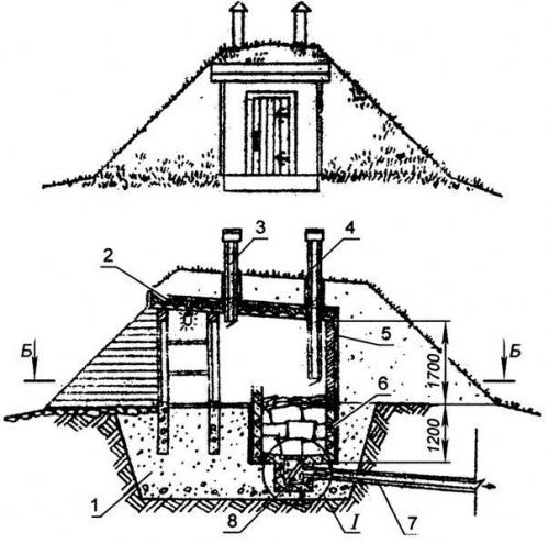 Холодильник.  Под землей. 04