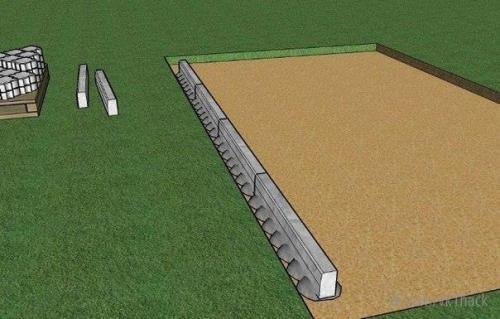 Тротуарная плитка.  Укладка в картинках. 01