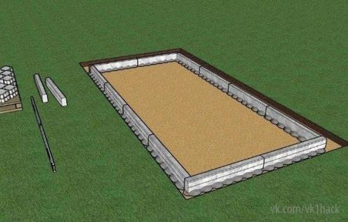 Тротуарная плитка.  Укладка в картинках. 03