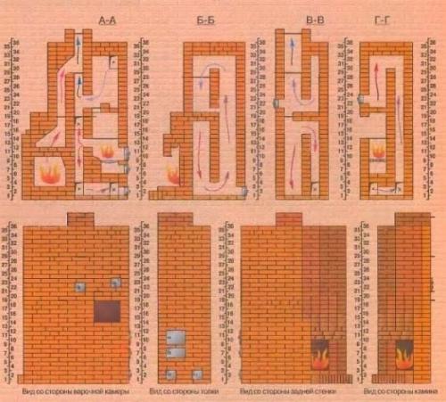Печь с камином. 03 Печь с камином. 03
