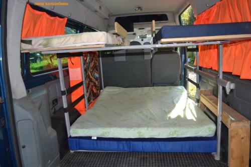 Дачный лайфхак. Дом на колёсах своими рукам микроавтобус форд транзит. 01