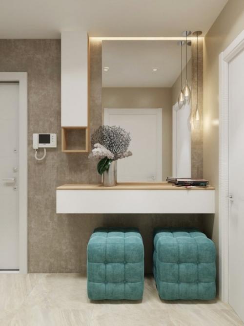 Мы выбираем лучший вариант дизайна прихожей: с яркими элементами или пастельный нейтральный? 02