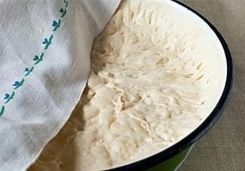 Постные пышные оладьи. 03