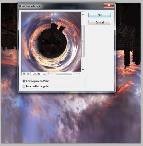 Как создать планету в фотошопе: сферическая панорама в полярных координатах. 02 Как создать планету в фотошопе: сферическая панорама в полярных координатах. 02