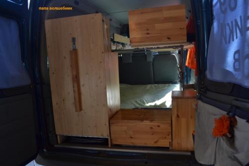 Дачный лайфхак. Дом на колёсах своими рукам микроавтобус форд транзит. 04