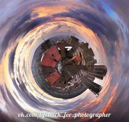 Как создать планету в фотошопе: сферическая панорама в полярных координатах. 04 Как создать планету в фотошопе: сферическая панорама в полярных координатах. 04