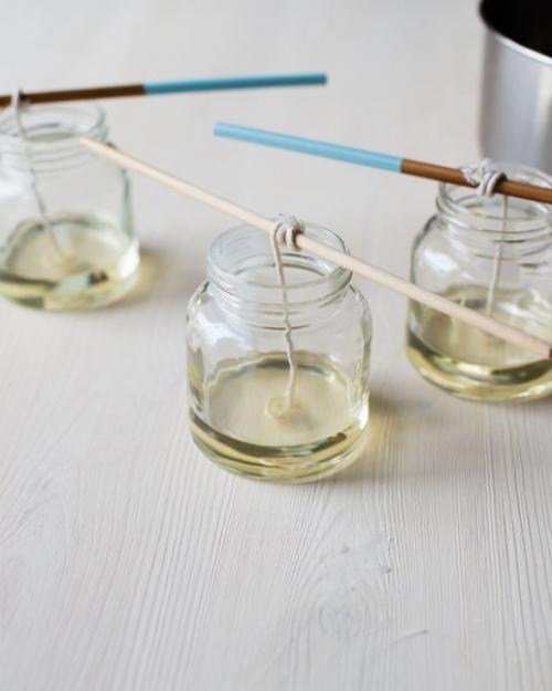 Романтические свечи с ароматизаторами своими руками. 03