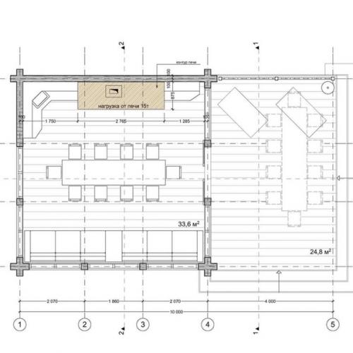 Летняя кухня и беседка, проект и фото. 04